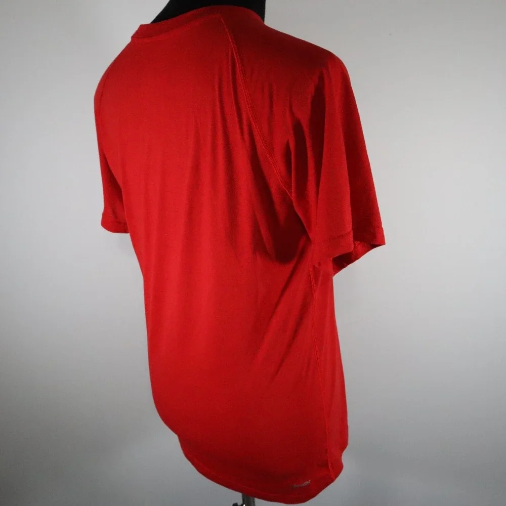 Louisville‎ Cardinals Shirt Mens Medium Adidas Ultimate Tee Red Short Sleeve